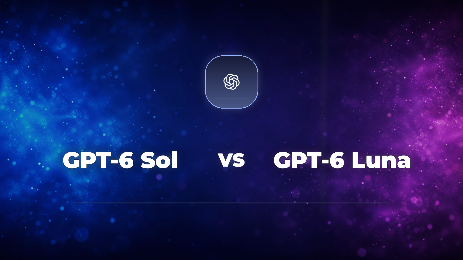 GPT-6 Sol e GPT-6 Luna comparados lado a lado
